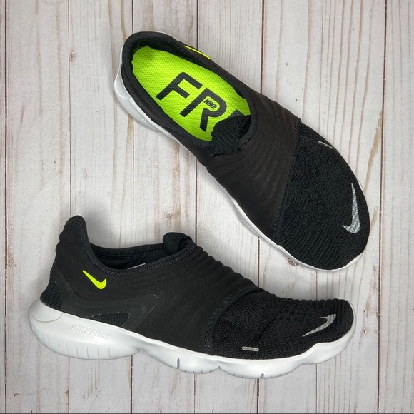 nike free rn flyknit 3.0 black